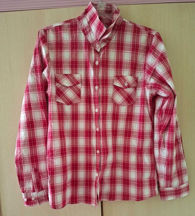 Koszula damska w kratę - r. XL