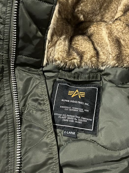 Лютий бомбер/Аляска Alpha Industries cwu-45