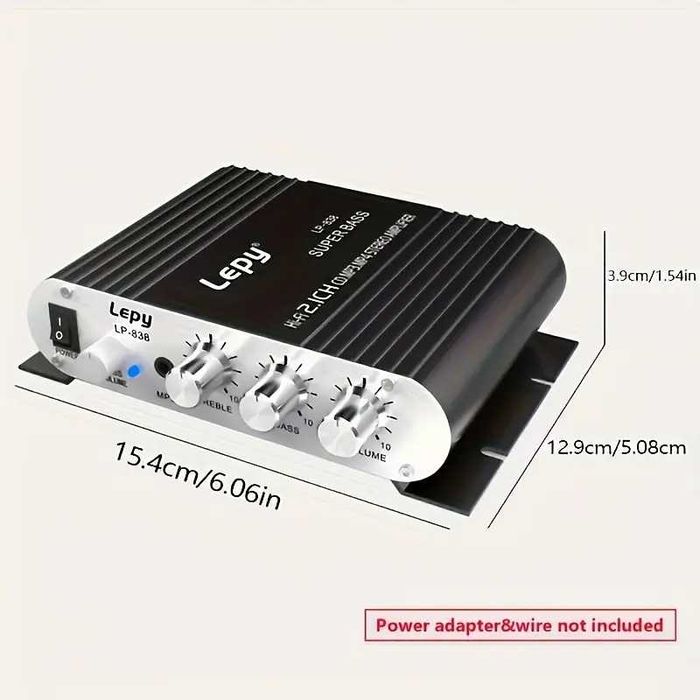 2x 800W+ 4X 100W Power Car Audio Amplifier  ULEPSZONY+GWARANCJA 2 LATA