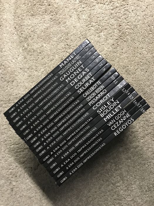 Coleção de Livros sobre A ERA DOS IMPRESSIONISTAS