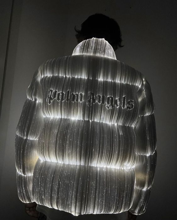 Пуховик Moncler x Palm Angels glow / куртка Moncler Palm Angels glow