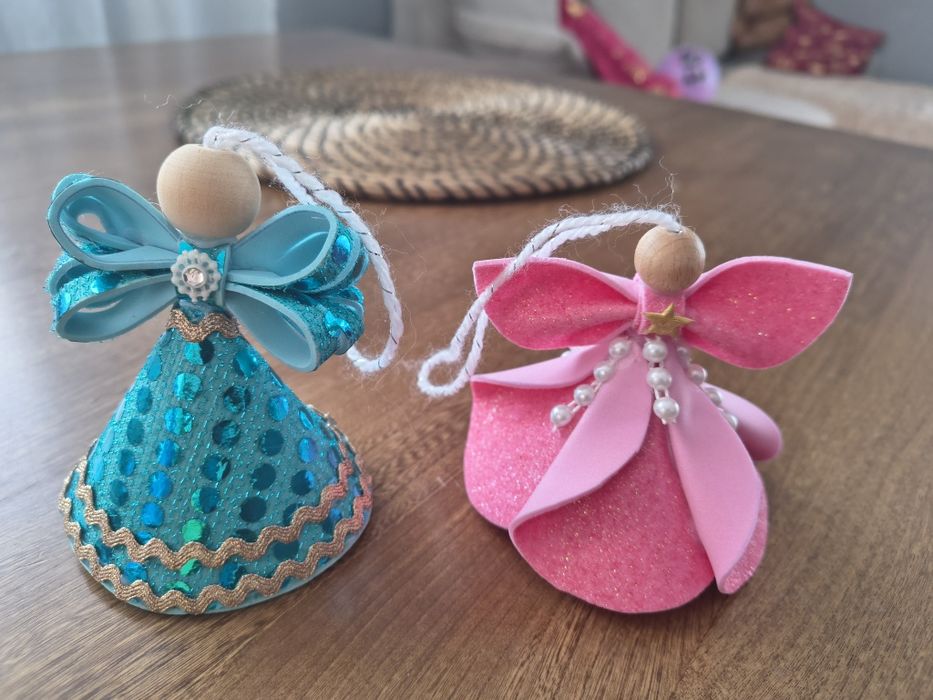 Aniołki rękodzieło, handmade
