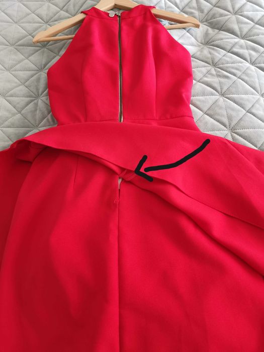 Czerwona sukienka na wesele/wieczorowa A&A collection