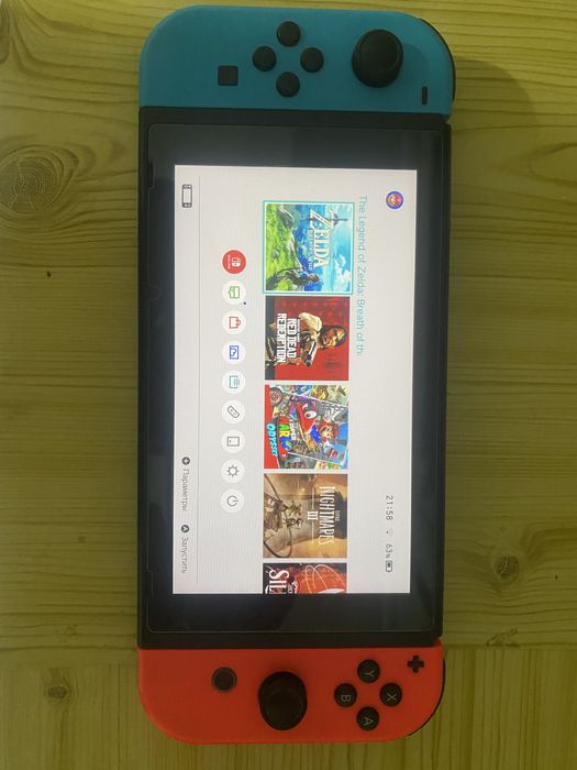 Nintendo Switch V2+всі ігри