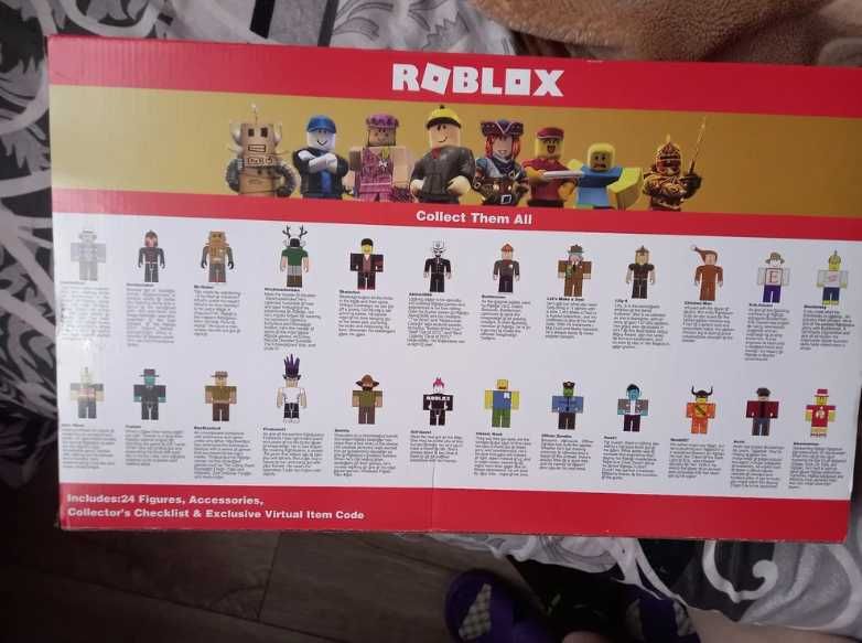 Набор игровых фигурок Роблокс в коробке 24 шт фигурки Roblox игрушка