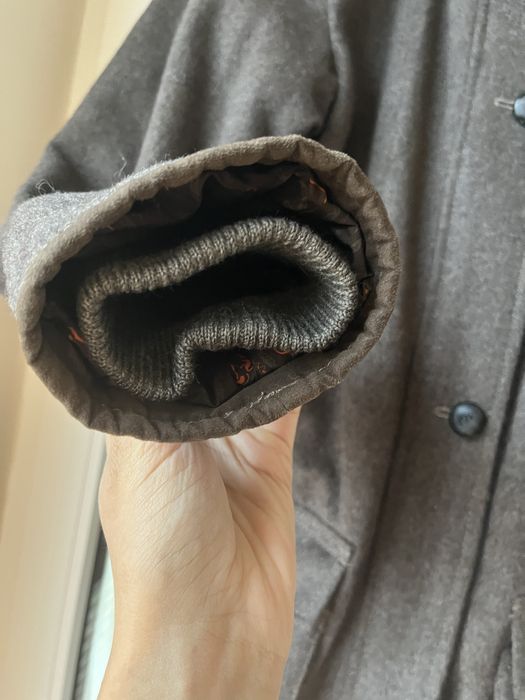 Продам парку шерстяну з натуральною норкою Blaser