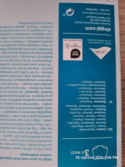 Triumph sloggi 3pack 42