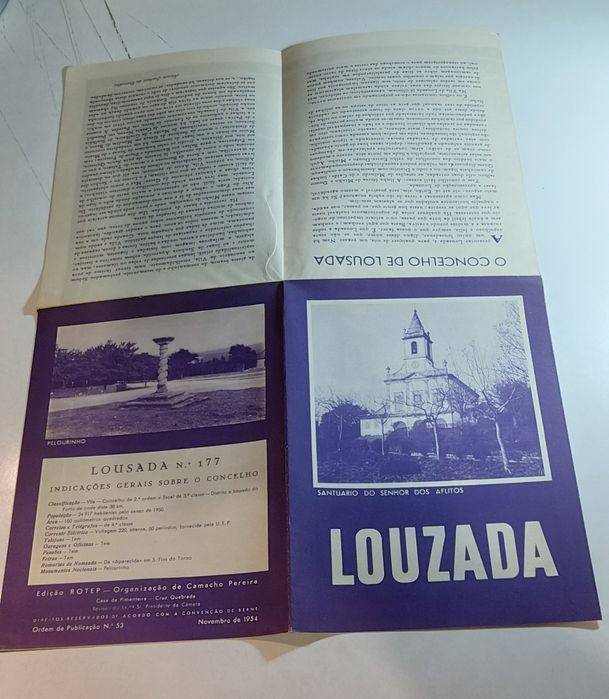Louzada - Roteiro ROTEP | Incluí Mapa Desdobrável