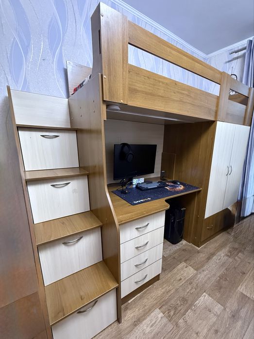 Ліжко-чердак 3 в 1