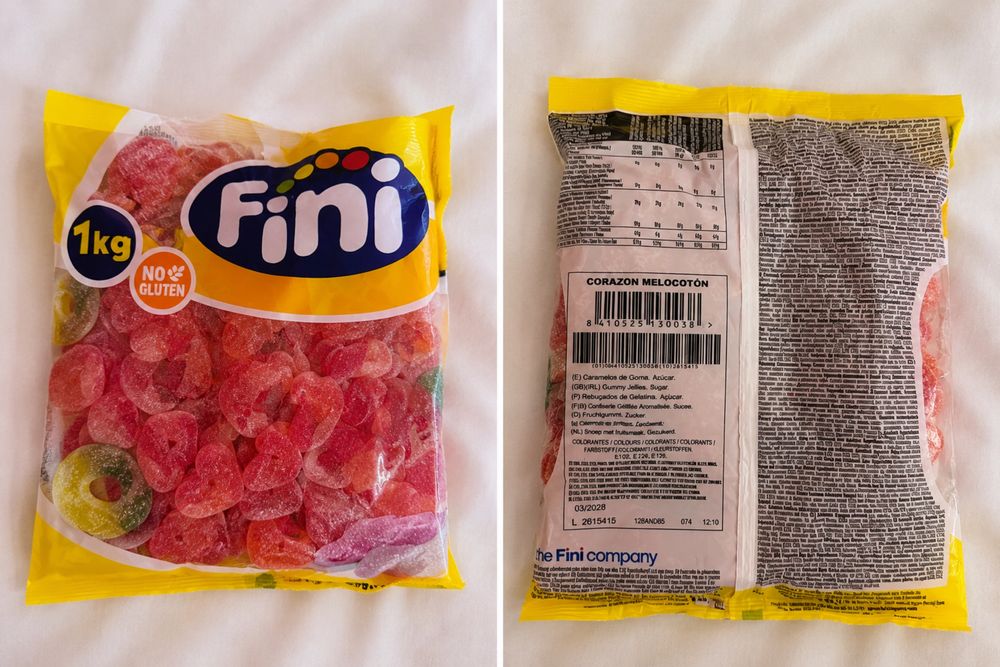 Gomas Fini e Burmar 1kg | Festas, Aniversários, Candy Bar | Novas