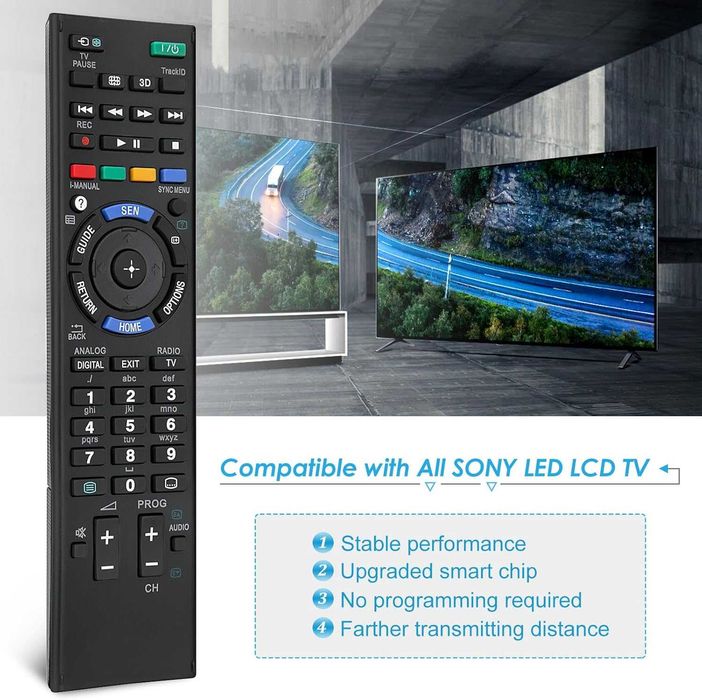 Uniwersalny pilot do telewizora Sony Bravia