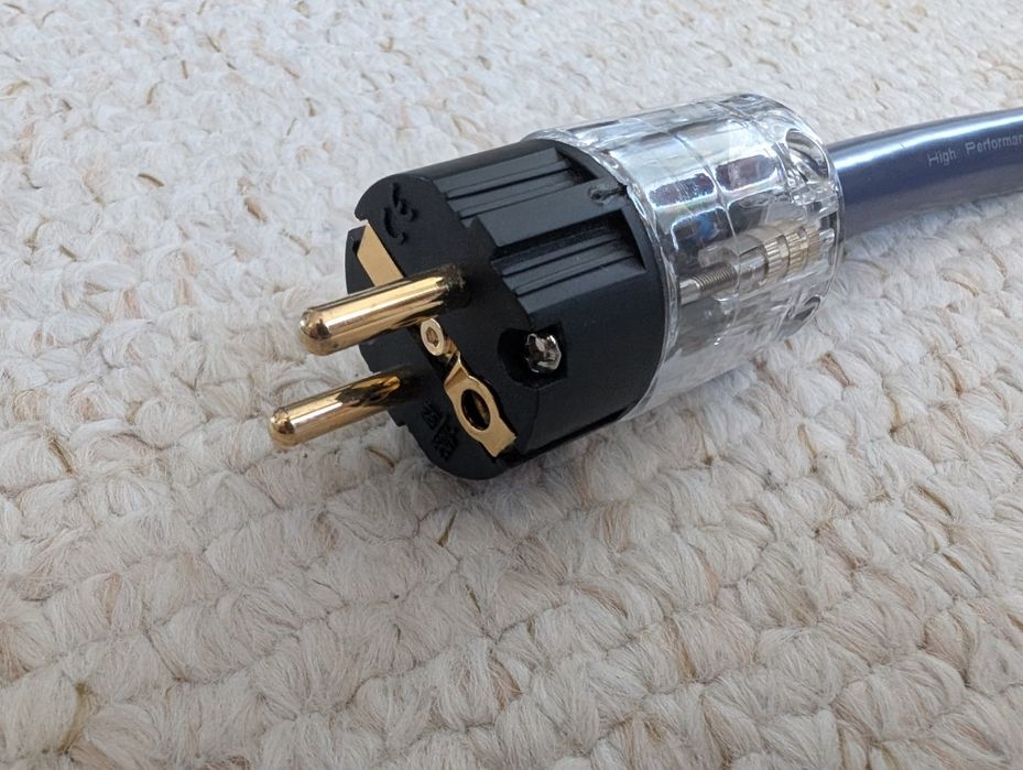 Kabel Zasilający Audio Miedź OCC 3x3mm