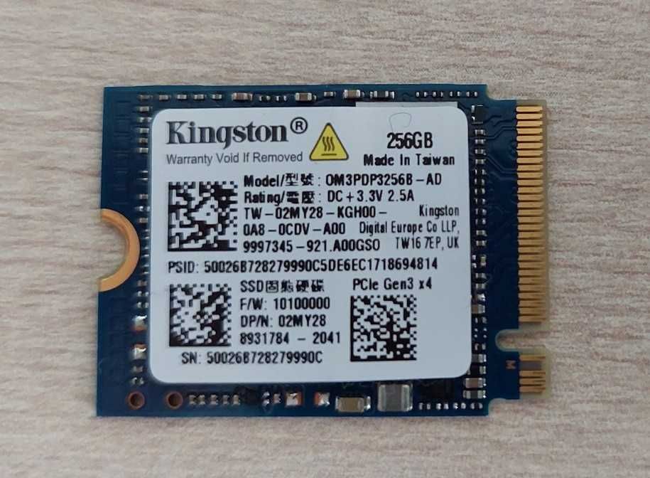 Kingston NVME Dysk 256GB OM3PDP3256B M.2 2230