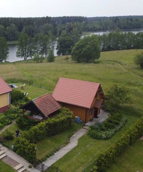 domek  nad jez. Długim  Okrągłe pow. Giżycko sauna, jakuzzi