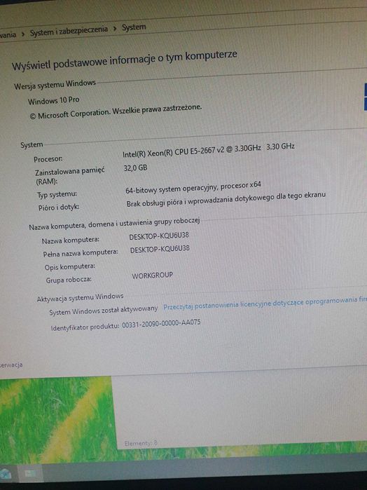 Komputer stacjonarny Gamingowy