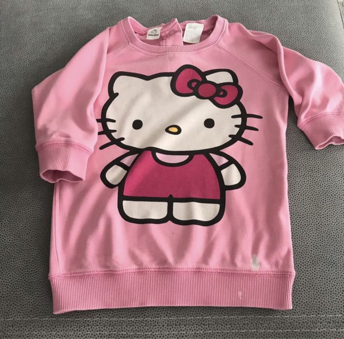 Bluza, tuniczka dla dziewczynki Hello Kitty H&M 4-6 M