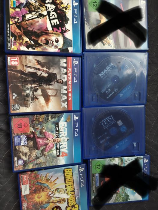 комплект з 6 дисків на Sony playstation 4