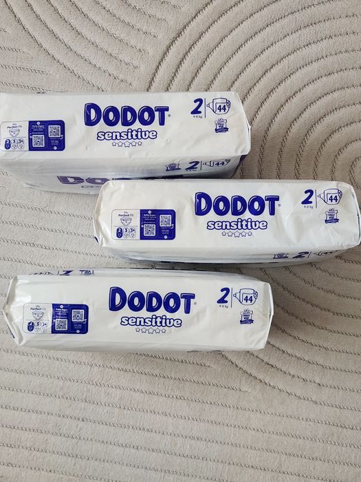 Fraldas Dodot Sensitive Tamanho 2