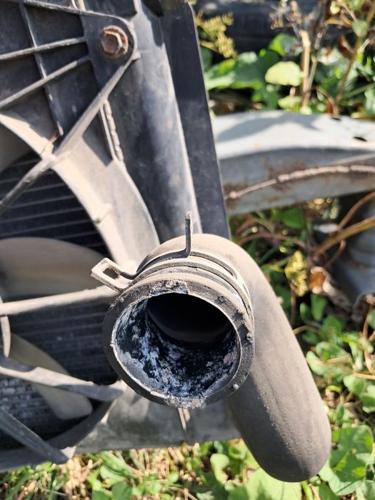 нижній патрубок радіатора охолодження Тойота Авенсіс т25 2.0 d4d шланг