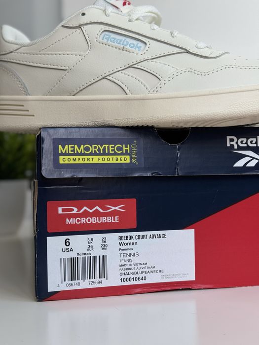 Оригінал Reebok Court Advance (36р 23см) кросівки кеди снікерси рібок