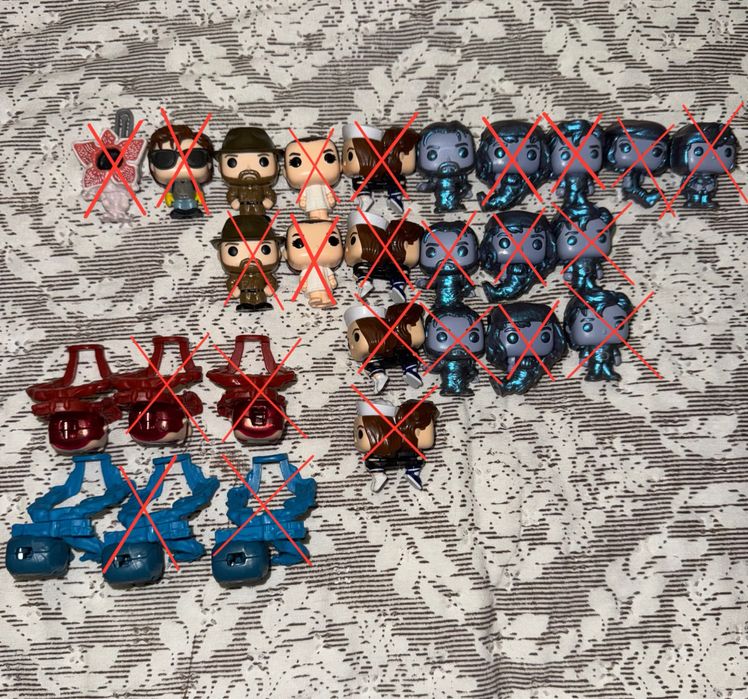 Фігурки Stranger Things (Дивні дива)