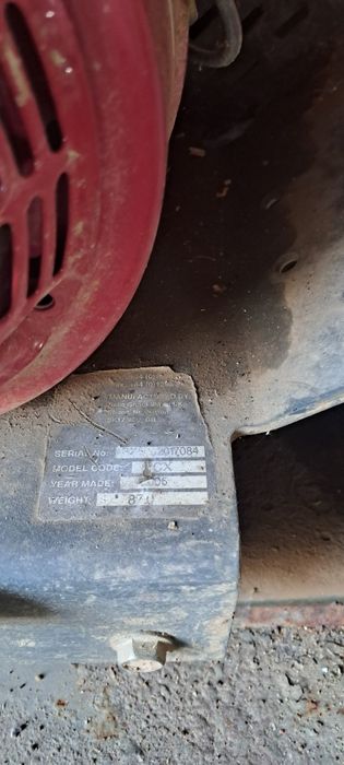 Zagęszczarka płytowa 87kg Belle pcx500
