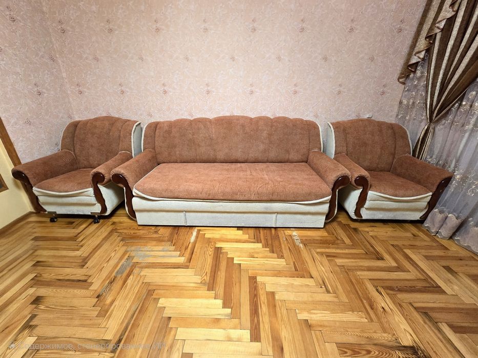 Продам раскладной диван и 2 кресла