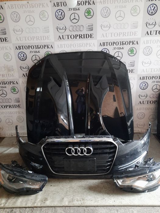 Бампер капот крило фара Audi A6C7 комплект Ауді А6