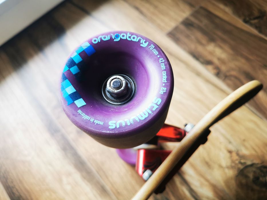 Longboard loaded