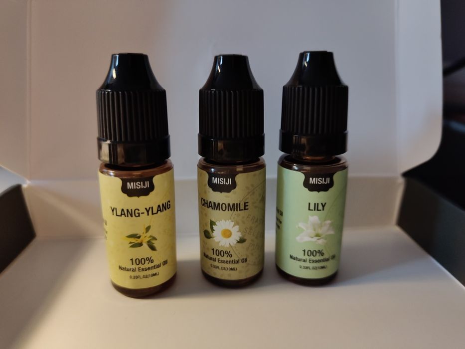 Trzy nowe olejki zapachowe 3x10 ml