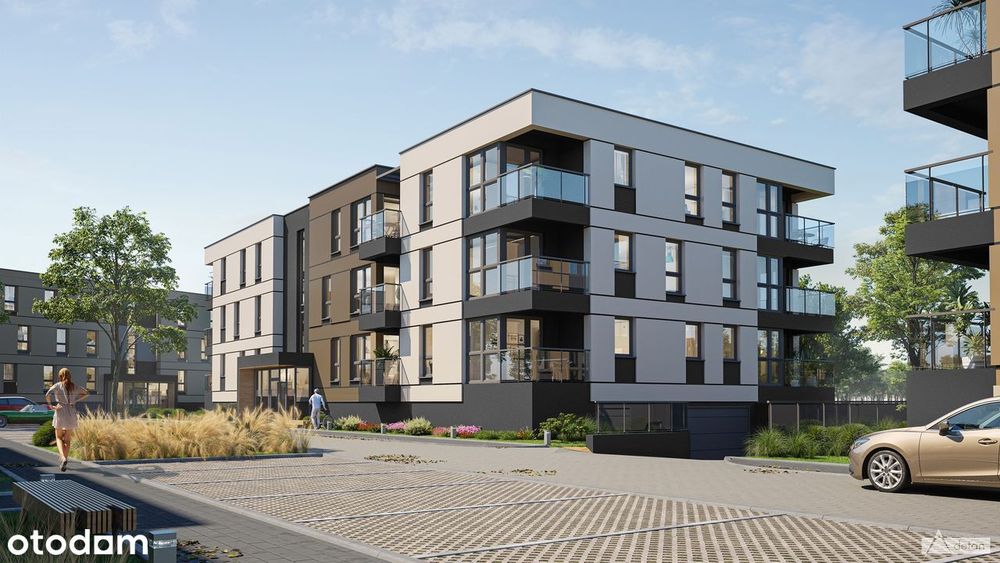 3-pokojowe mieszkanie 61m2 + balkon Bezpośrednio