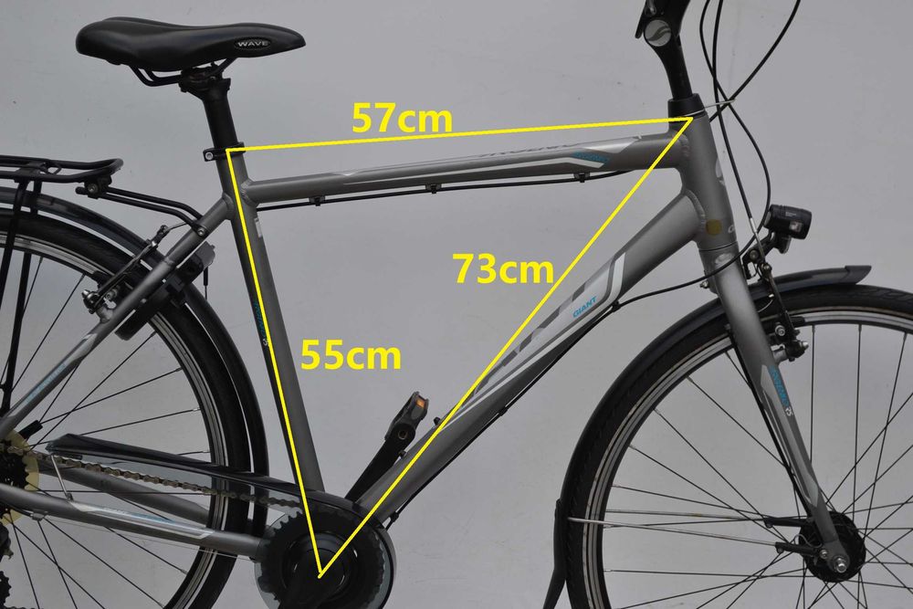 Męski rower trekkingowy Giant Argento RS rama L  koła 28 polecam