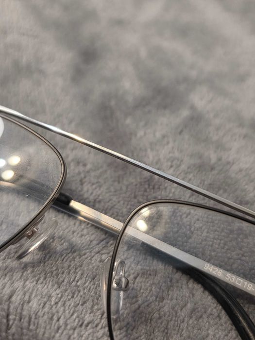 Damskie okulary zerówki – metalowe