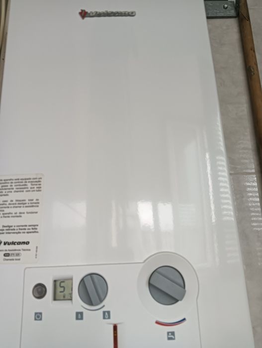 Vendo esquentador Vulcano 11L gás de botija como novo