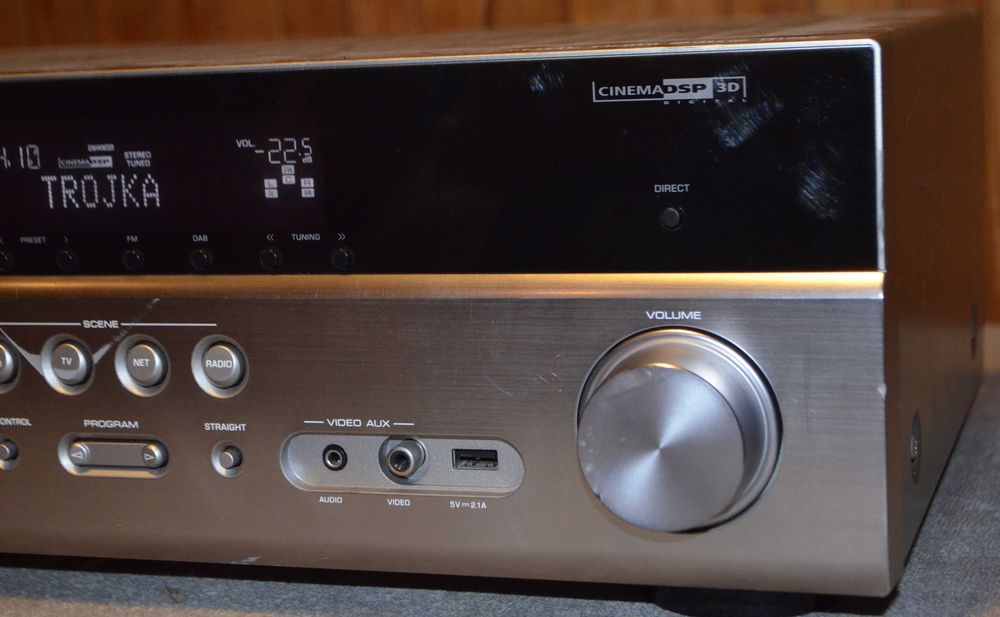 Yamaha RX-V 500 D Amplituner A/V 5.1  HDMI Kino domowe DAB-Radio