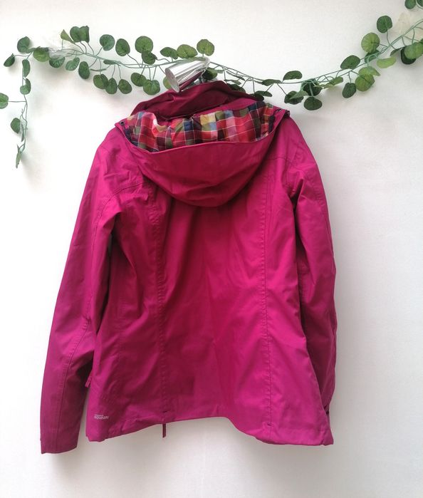 Casaco Impermeável Rosa Fúcsia
