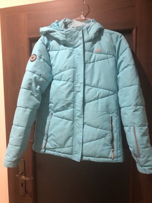 Kombinezon 4F 164 komplet, mięta, kurtka, spodnie narciarskie