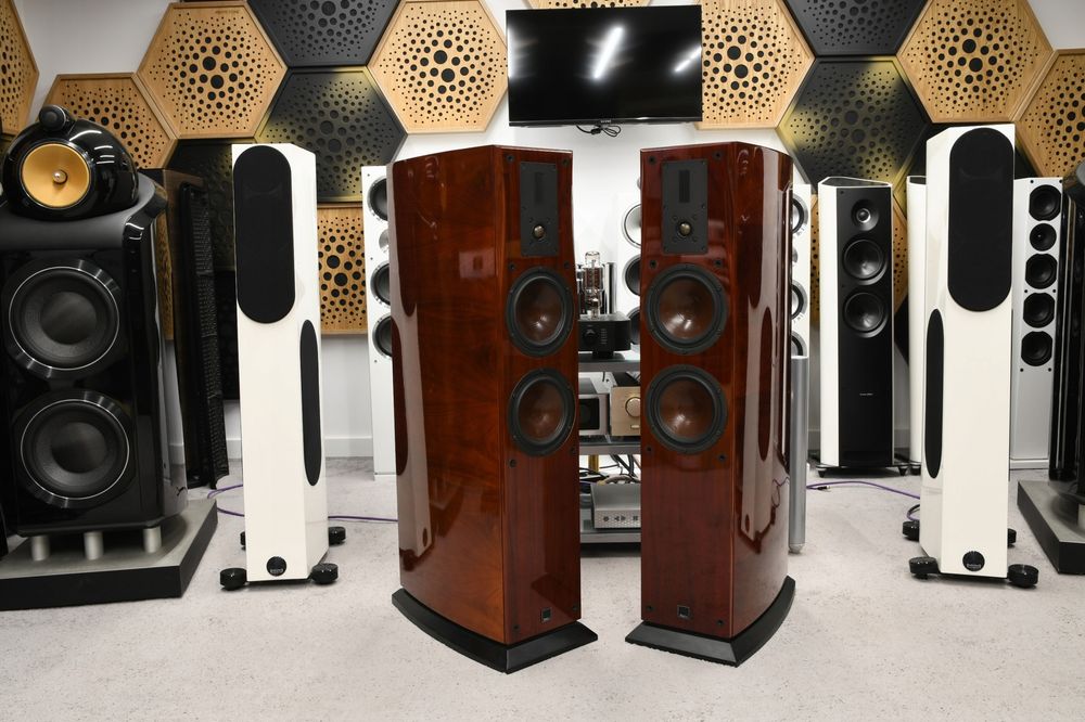 DALI Helicon 400 MK1 Rosenut kolumny podłogowe stereo hi-fi high-end z hybrydowym tweeterem wstęgowym | raty 0% | zamiana | odsłuch w Myślenicach
