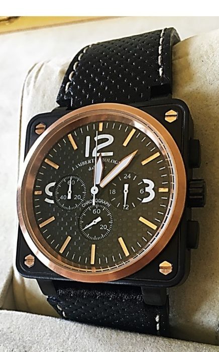Lamberti Orologi cronógrafo quatzo novo