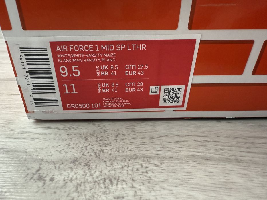 Nike x Off White rozm 43 - 27,5 cm - jak nowe