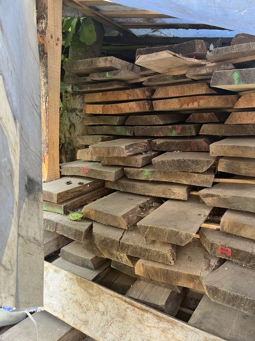 Dab suchy sezonowany ,grubosc 50mm