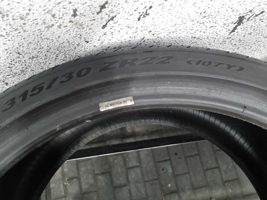 315/30zr22 107Y Pirelli Pzero NO D.4422