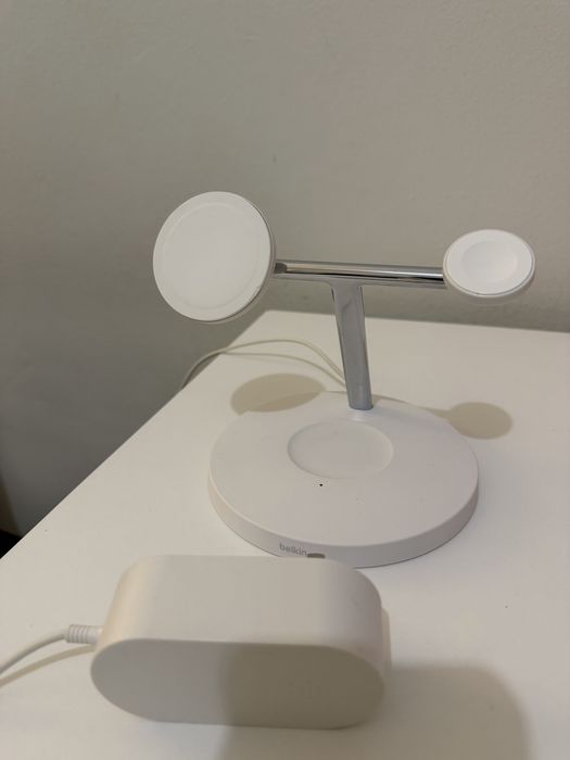 Carregador Wireless Belkin 3-em-1 iPhone/Watch/Airpods