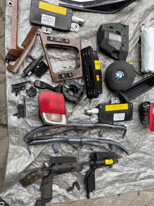 BMW E46 - Drzwi, Maska, Lampy, Airbag, Nerki i Więcej