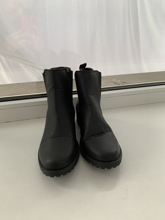 Ботинки черевички лофери челсі papaya