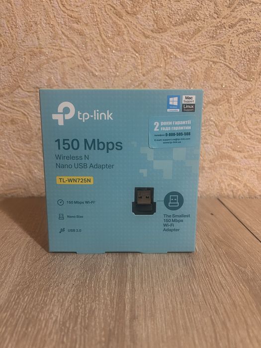 USB Wi-Fi адаптер TP-Link TL-WN725N