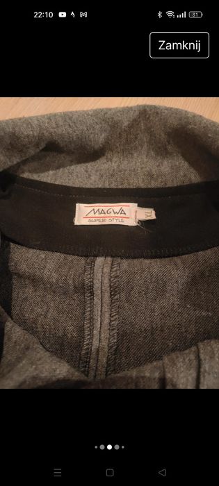 Sukienka dzianinowa długa Magwa XL