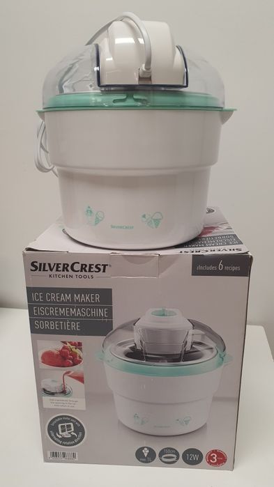 Domowa maszynka do lodów i sorbetów SilverCrest