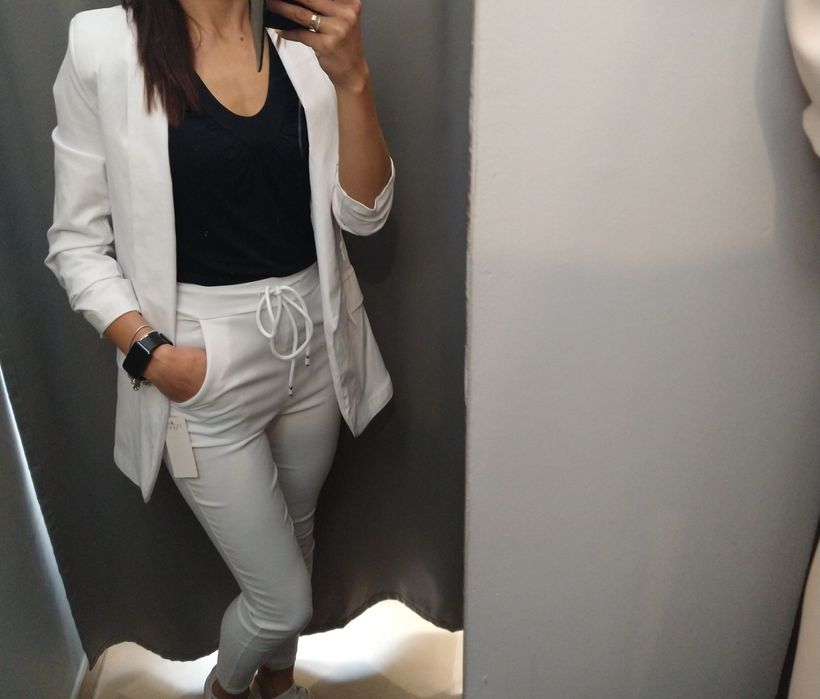 Zestaw spodnie i marynarka