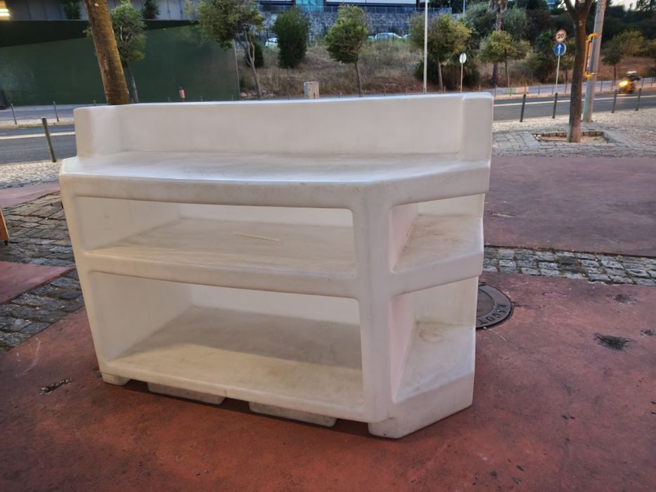 Balcão para exterior ou eventos